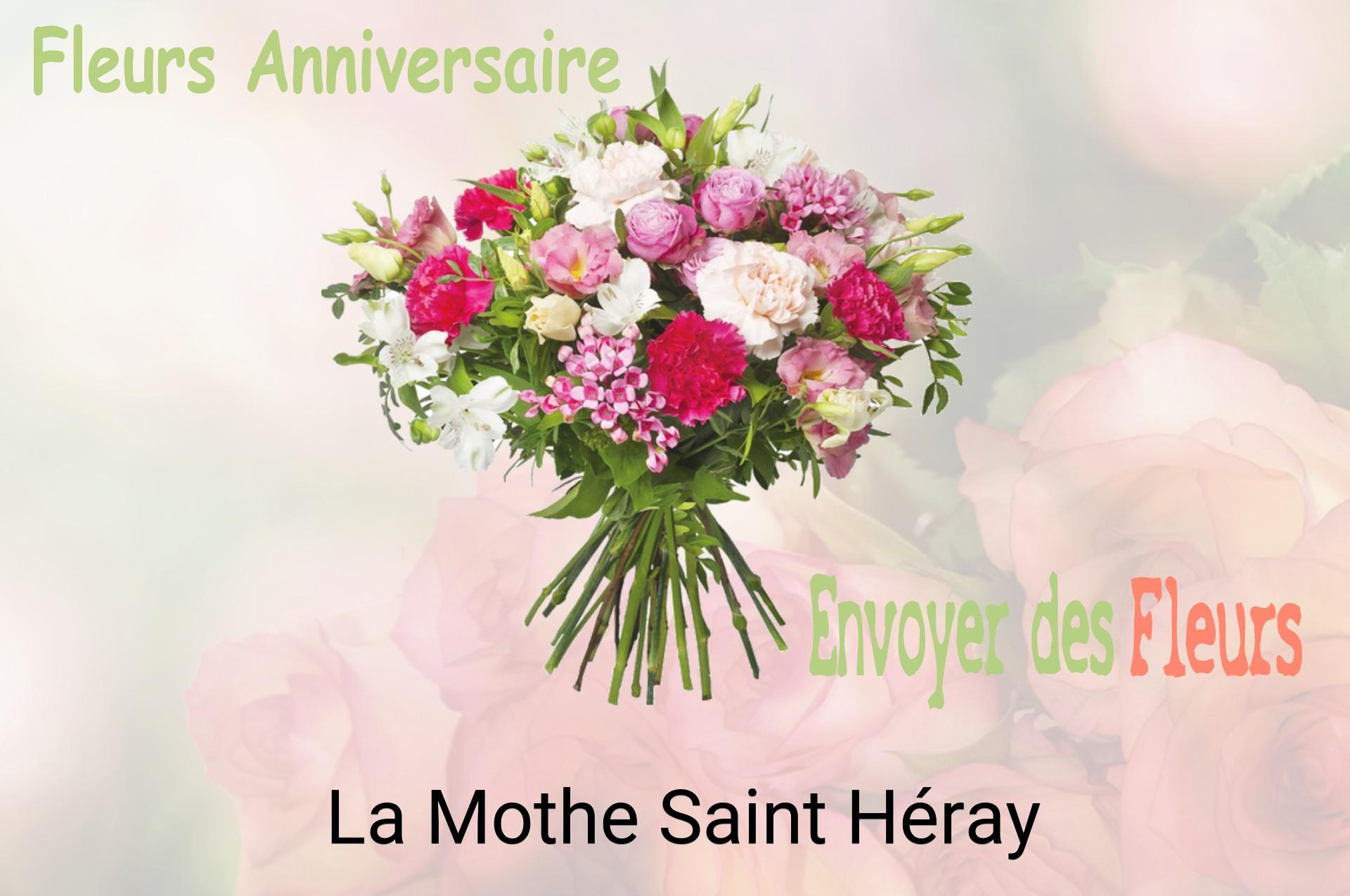 Bouquet de fleurs d’anniversaire livré à La Mothe-Saint-Héray