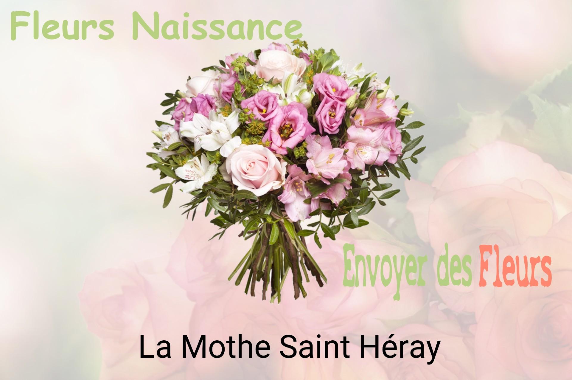 Bouquet de fleurs de naissance livré à La Mothe-Saint-Héray